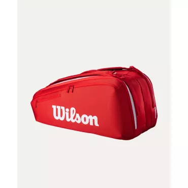 Сак За Тенис Wilson SUPER TOUR RED 15PK